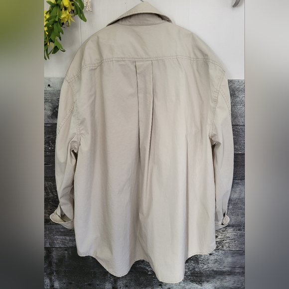 Tna Mavericks Button Down Shirt in Matte Pearl size 3 - Picture 9 of 10